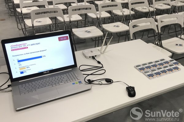 Система голосования SunVote на форумах, конгрессах, конференциях